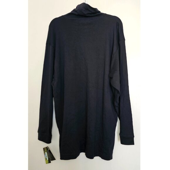 NWT! Ultraclub Egyptian Interlock Long Sleeve Tee Top Turtleneck XL - Picture 3 of 7